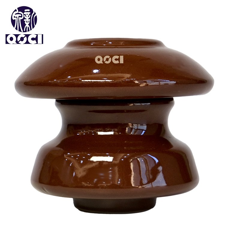 ANSI Standard Shackle Insulator ED-2b with D Iron for Low Voltage Lines