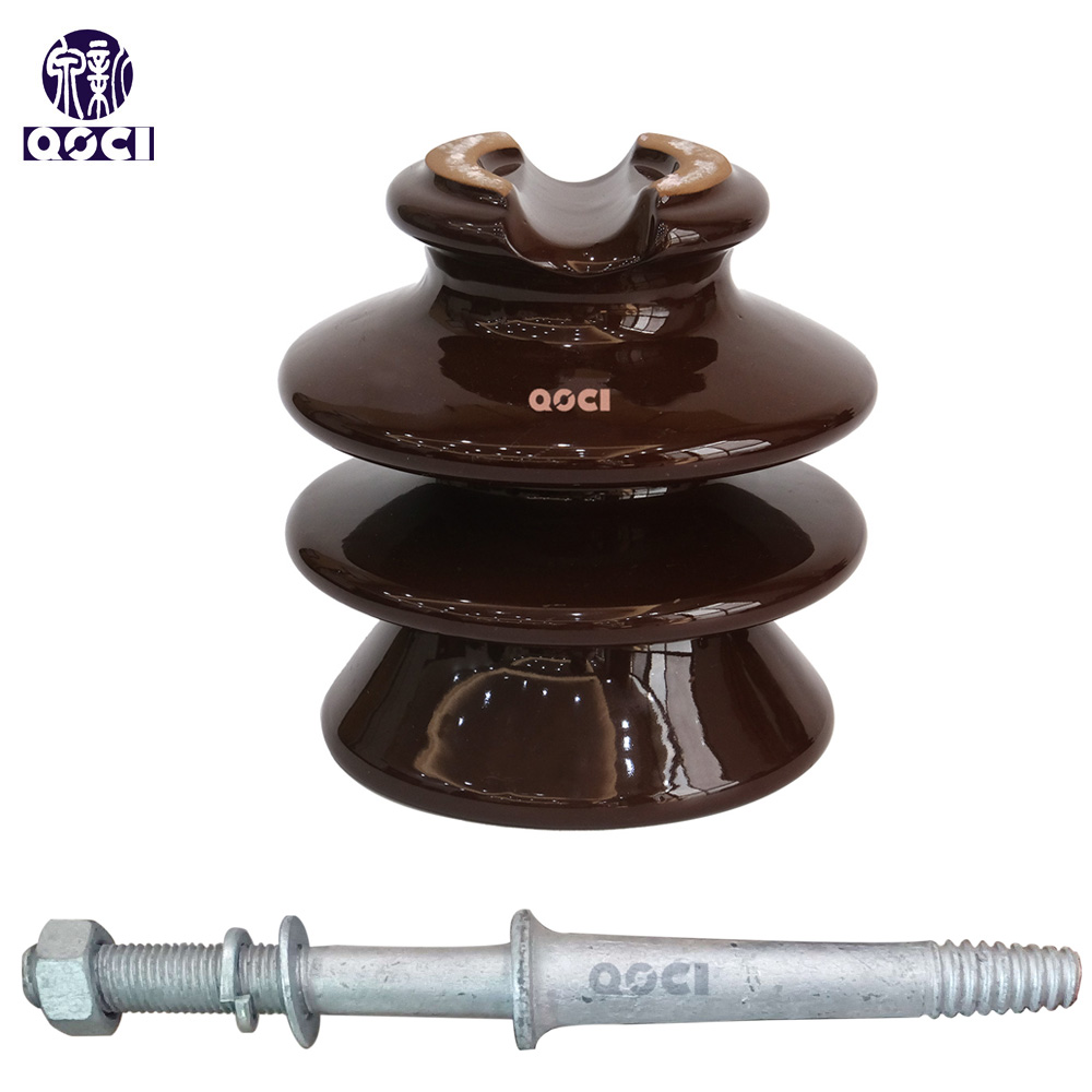11kV Porcelain Insulator P-11-Y Pin Insulators with Spindle