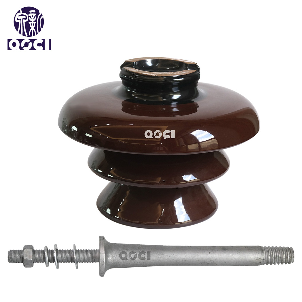 33kv High Voltage Electrical Ceramic P-33-Y/825 Pin Insulator with Spindle
