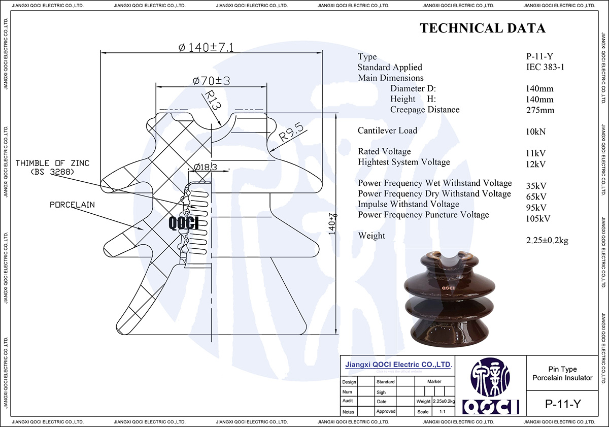 QOCI ELECTRIC 11kV P-11-Y Pin Porcelain Insulator Drawing.jpg