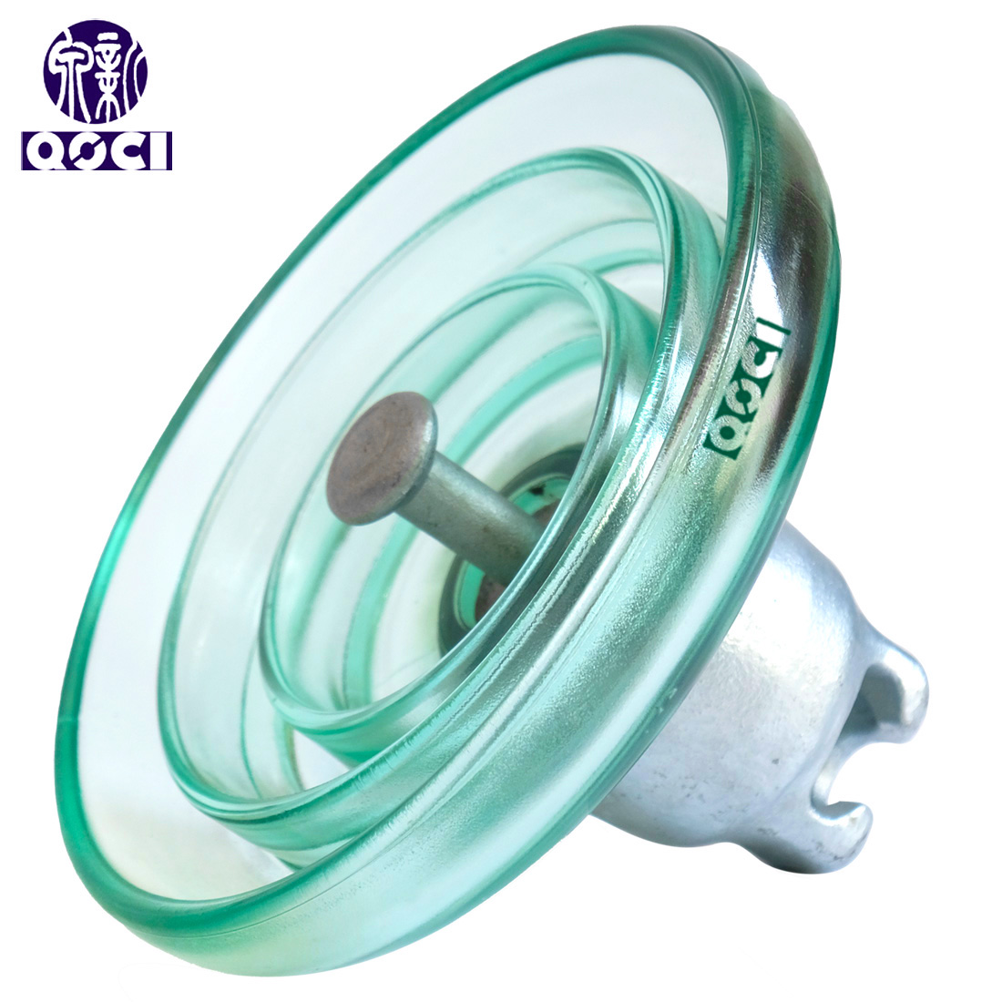 U210B IEC Standard 210kn Suspension Glass Insulator with Cap and Pin Toughened Suspension Glass isol