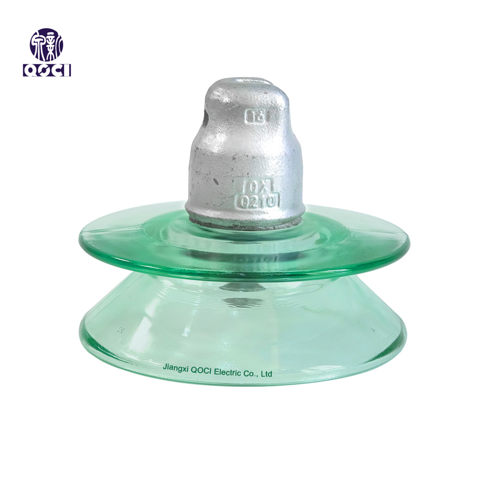 160kN U160BD Double-Shed Type Glass Insulators IEC Standard for High Voltage Lines