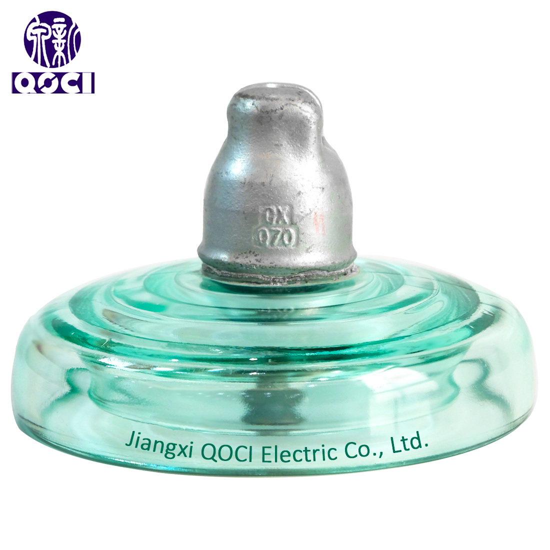 70kN U70bp/U70blp Anti-Pollution Fog Type Glass Insulator IEC Standards for High Voltage Lines