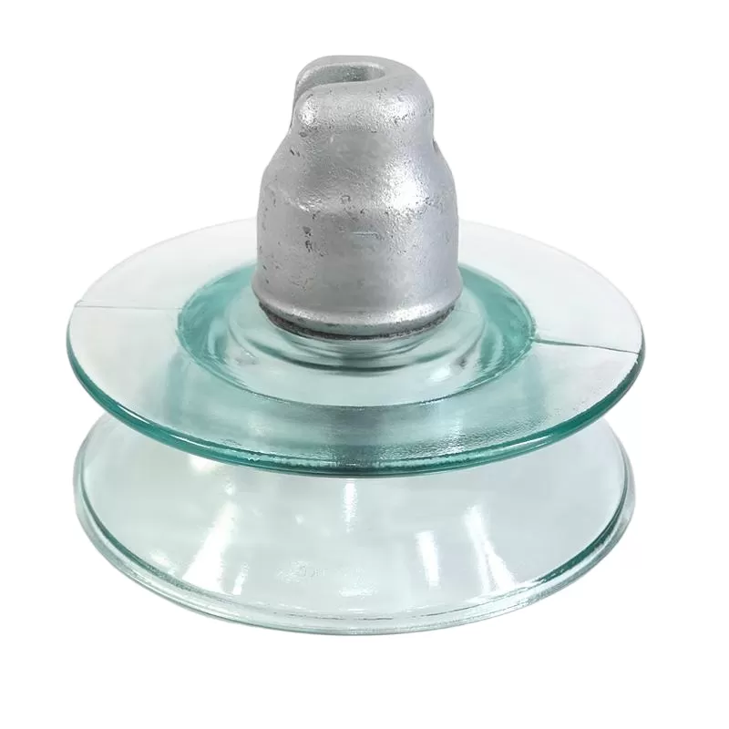 100kN U100BD Double-Shed Type Glass Insulators IEC Standard for High Voltage Lines