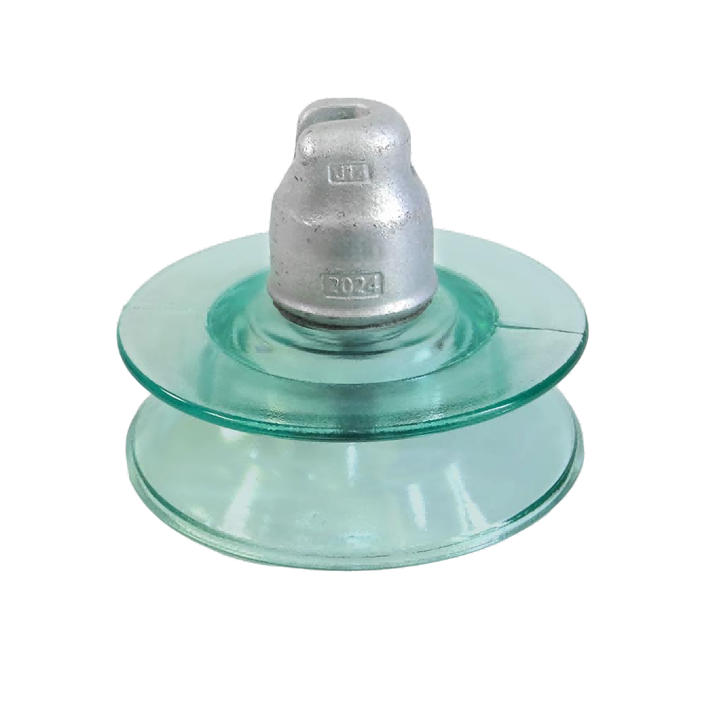 U210 High Voltage Cap and Pin Type Anti-Fog Glass Insulator Isolator Toughened Double Shed Glass Ele