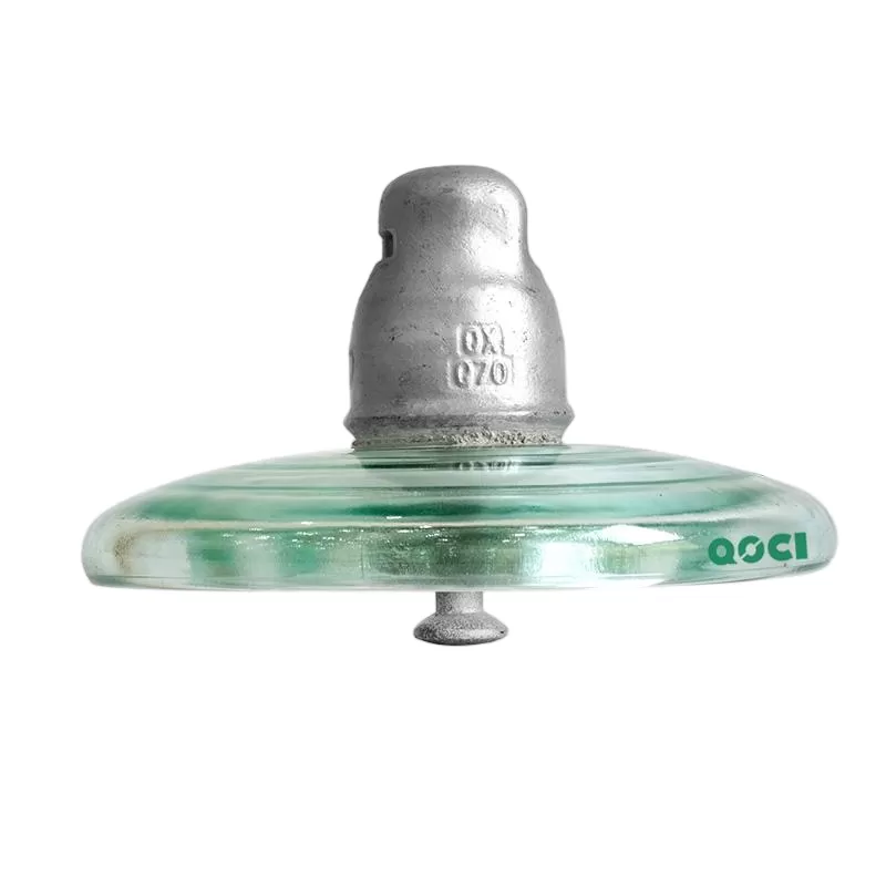 70kN High Voltage Glass Insulator CTV 254 Isolator En Verre U70BL