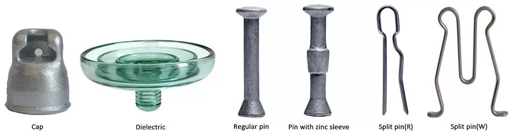 U160BLP Toughed Glass Insulator for High Voltage Transmission and DistributionFigure 4