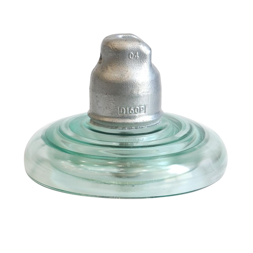 High Voltage Suspension Insulator U160BL Toughed Glass Insulator for Transmission Line