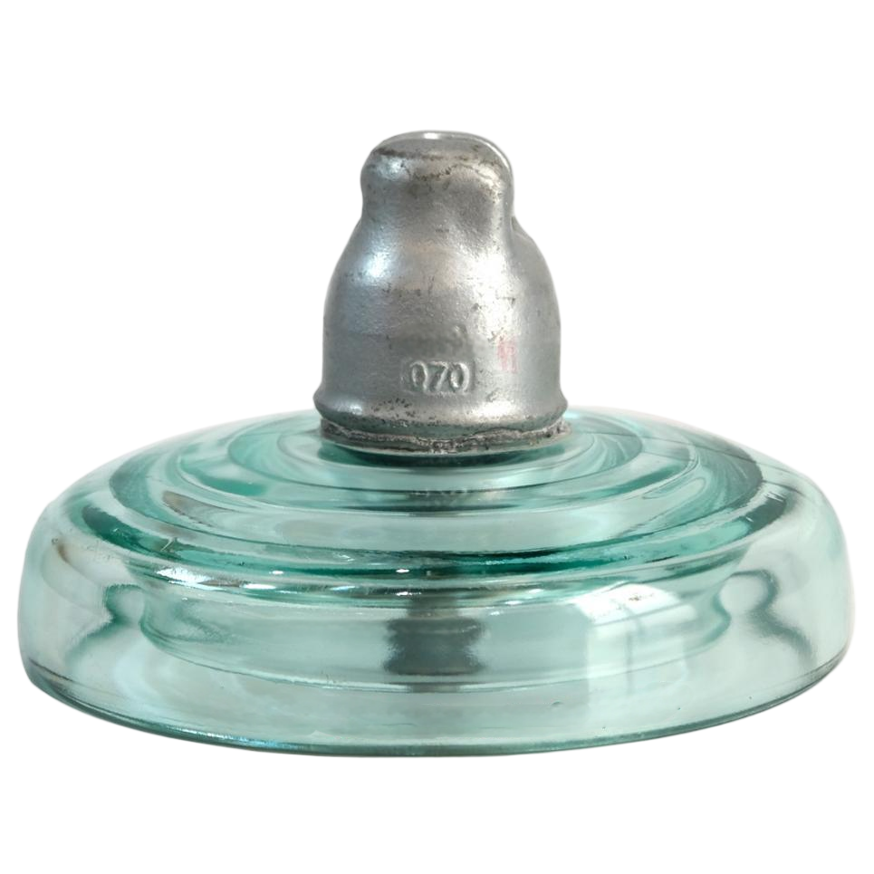70kN High Voltage Anti-Pollution Toughened Suspension Glass Insulator U70BLP