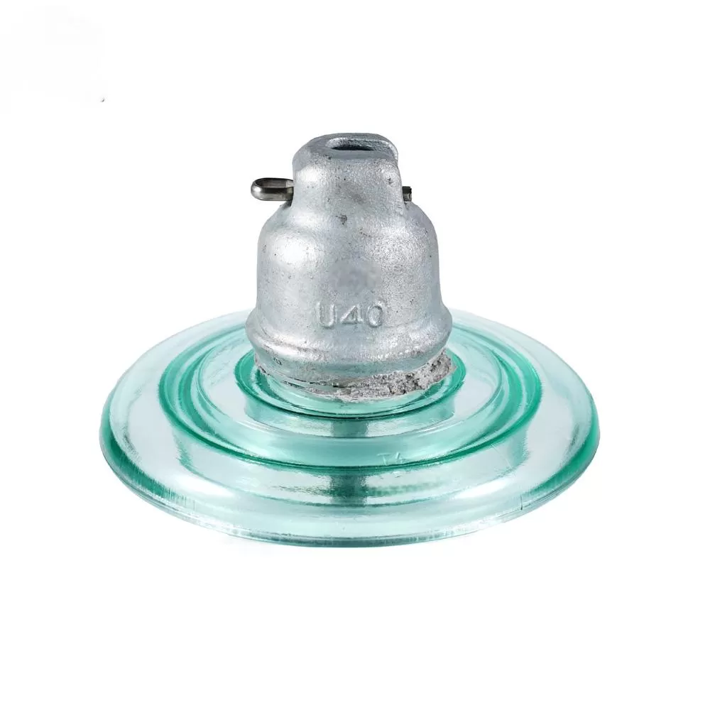 U40B 40kN Glass Suspension Insulator for 10kV-35kV Medium-Voltage Power Lines