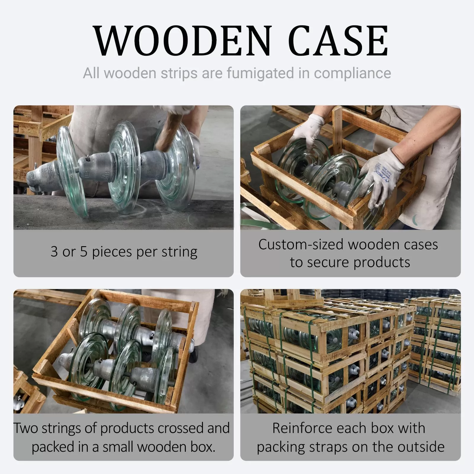 U70BL/255/146/320 IEC Standard profile 70kn suspension Tempered glass Insulator CTV254(图9) c17f85c8-a44d-4db3-a9c0-af15841f24a9.jpg