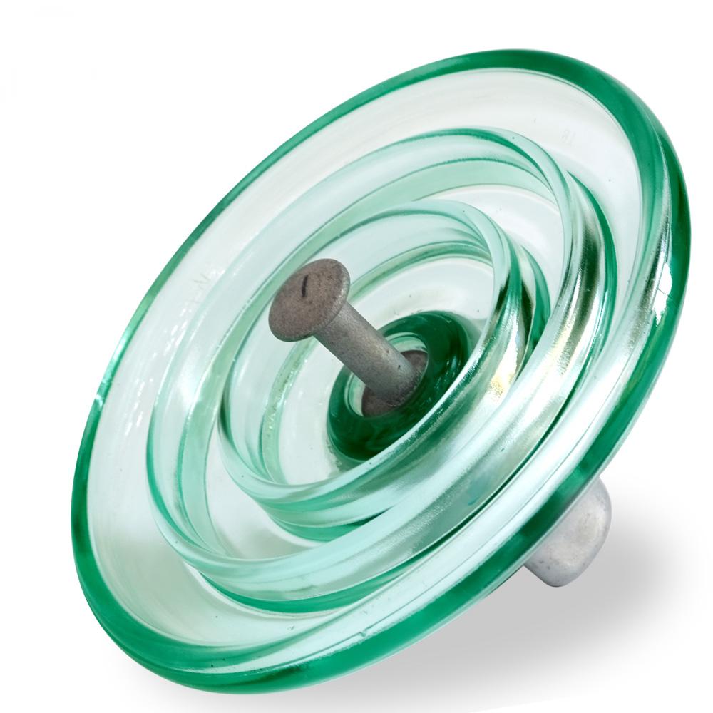 U70BL/255/146/320 IEC Standard profile 70kn suspension Tempered glass Insulator CTV254