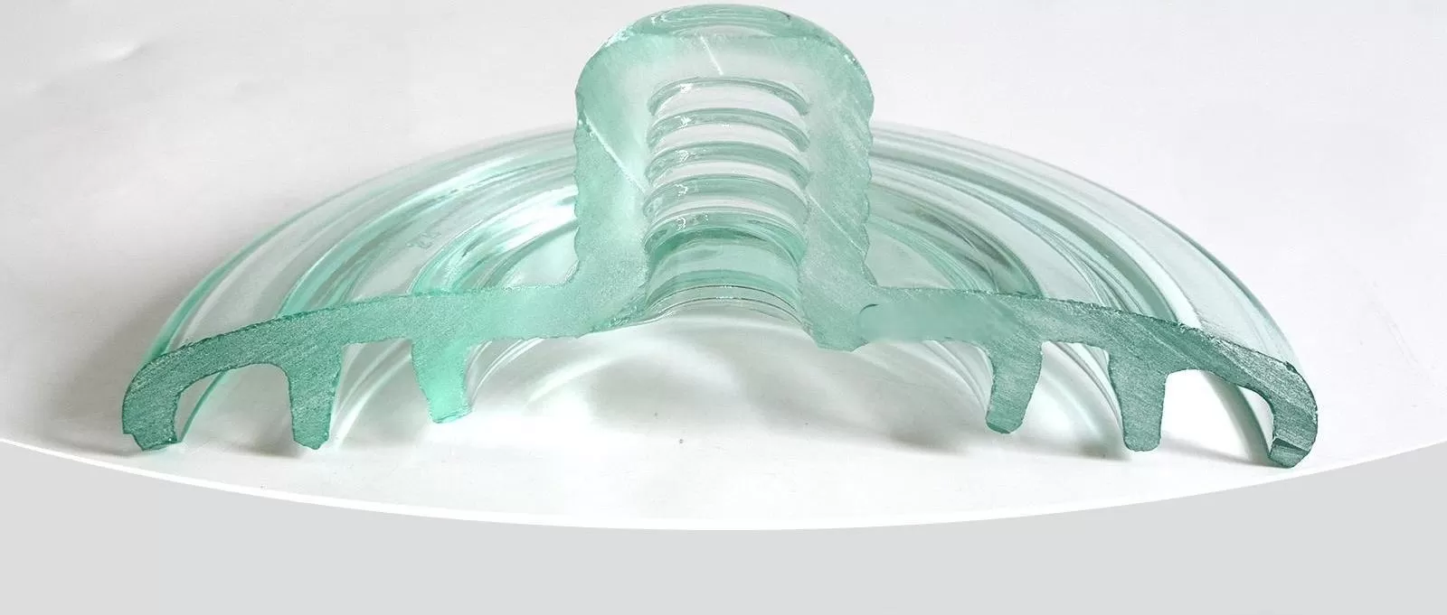 160KN Toughened U160BS Suspension Glass Insulator(图4) glass-insulator-u120b-9.jpg