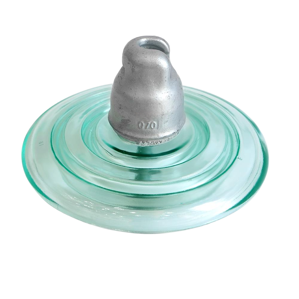 U70BS/255/127/320 IEC Standard profile 70kn suspension Tempered glass Insulator CTV254