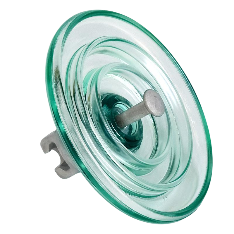 100KN U100BL Suspension Glass insulators Ball and socket type