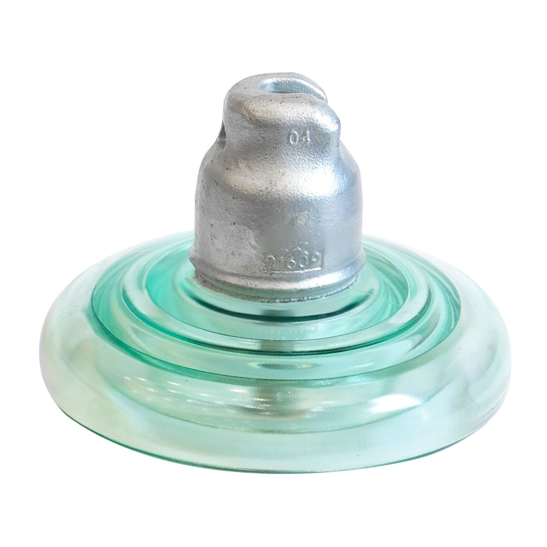 160KN Toughened U160BS Suspension Glass Insulator