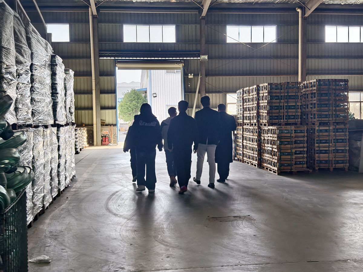 European customers visit SOLARIS to inspect the glass insulator and porcelain insulator production baseFigure 2