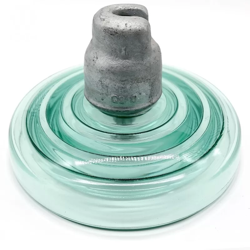 240kN U240B Standard Suspension Glass Disc Insulator for Overhead Transmission L